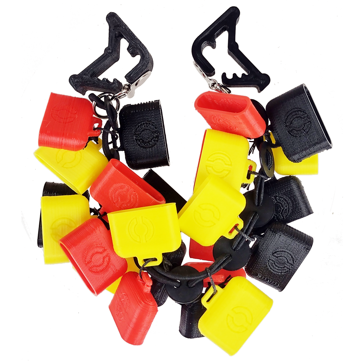 Oruga Clip-O Plastic Rattles
