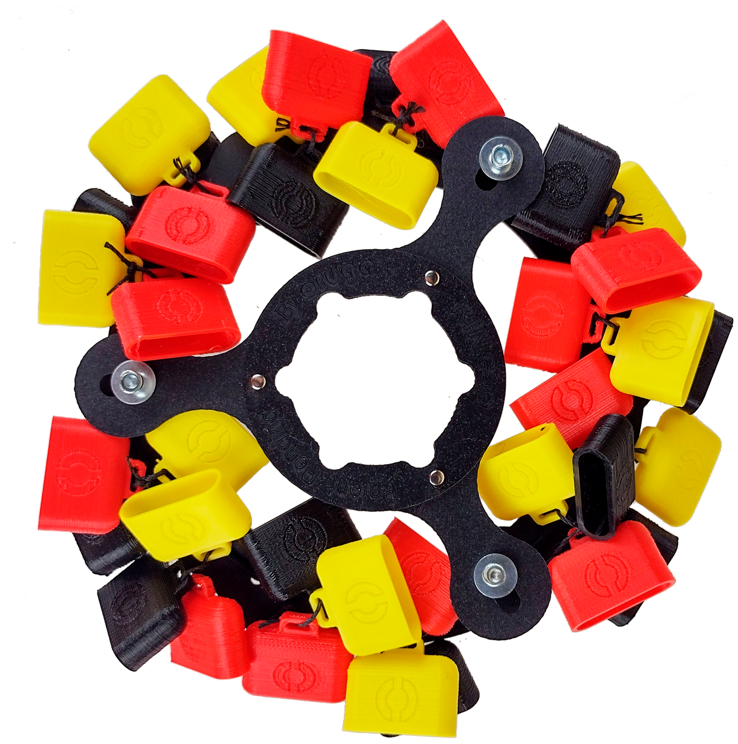 Oruga Ring-O 3D Plastic Rattles