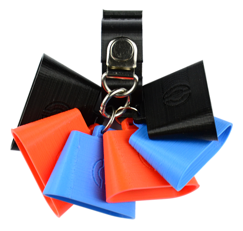 Oruga Nano Clip-O Plastic Rattles