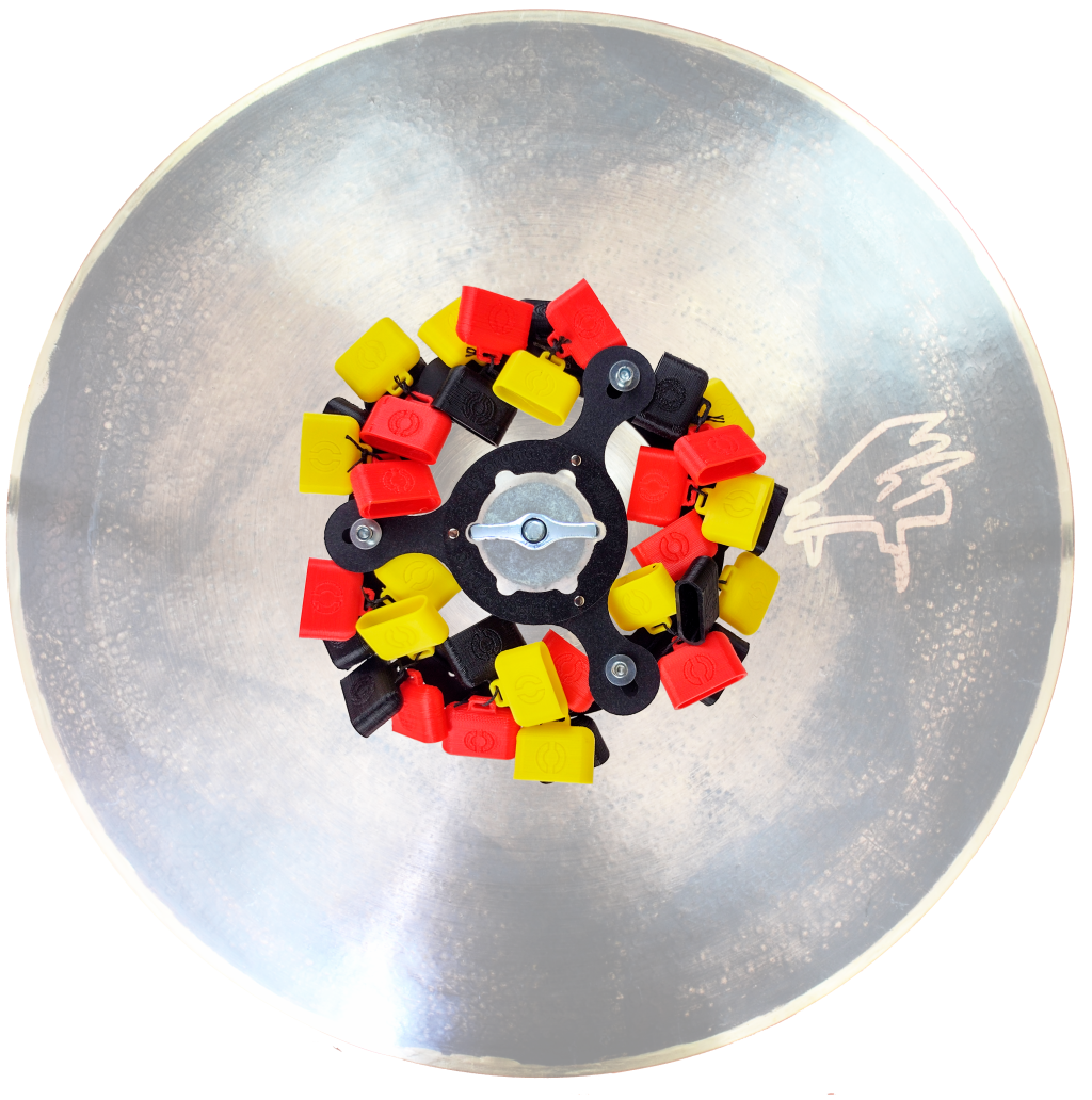 Oruga Ring-O 3D Plastic Rattles
